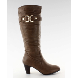 Klassische Stiefel 9206 Khaki