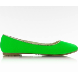 Neonballerinas LX-1D126-21 Green-Fluo grün mehrfarbig