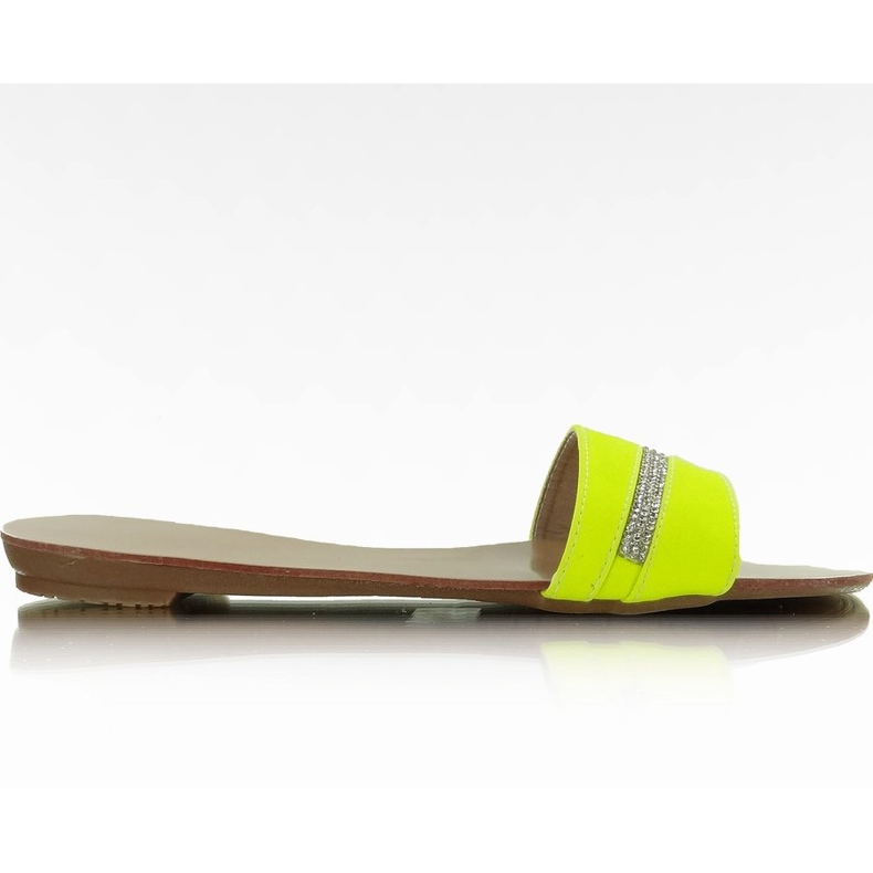 Sommerhausschuhe A389 Gelb