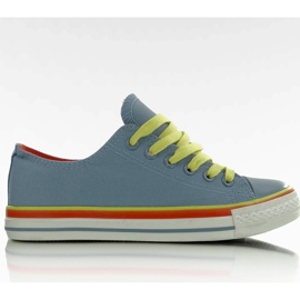 AN1177 hellblaue Canvas Sneakers