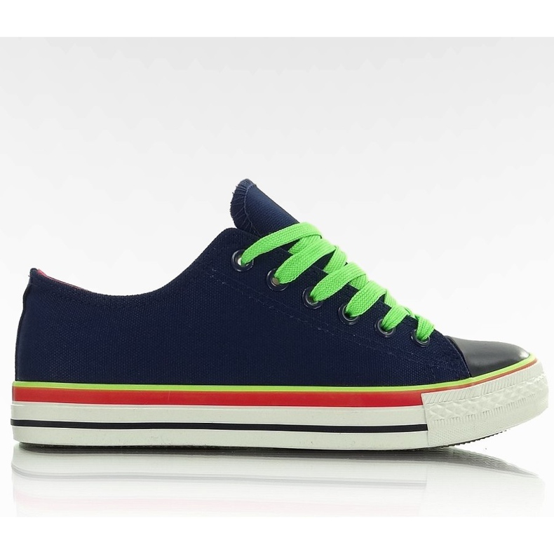 AN1177 Canvas Sneakers tiefblau navy blau