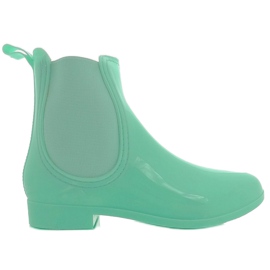 Jodhpurstiefelette LFF10-3 mint lackiert grün