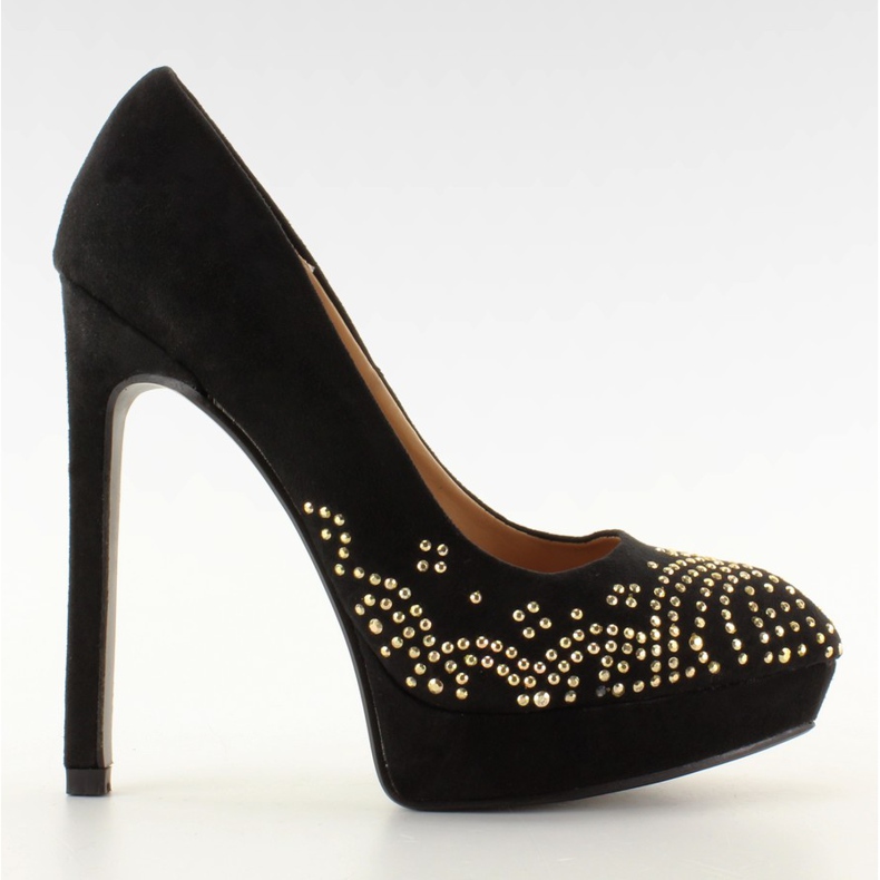 Elegante Pumps V3778 schwarz