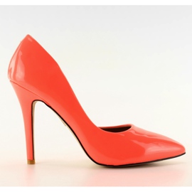 Asymmetrische Pumps U383 pink-orange