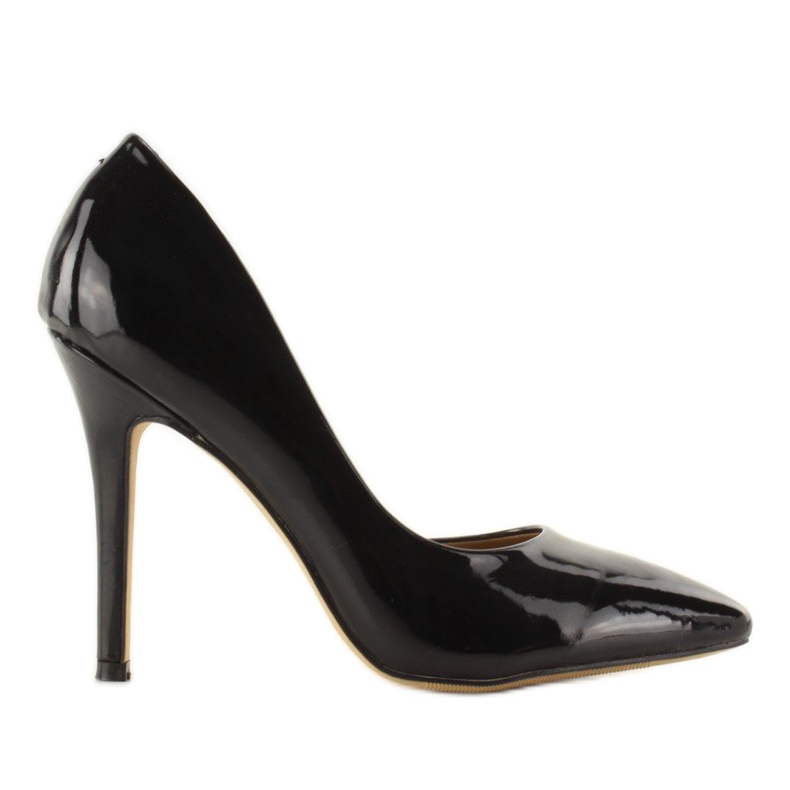 Asymmetrische Pumps U383 schwarz
