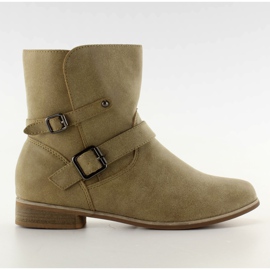 Stiefel cassual Y343 khaki