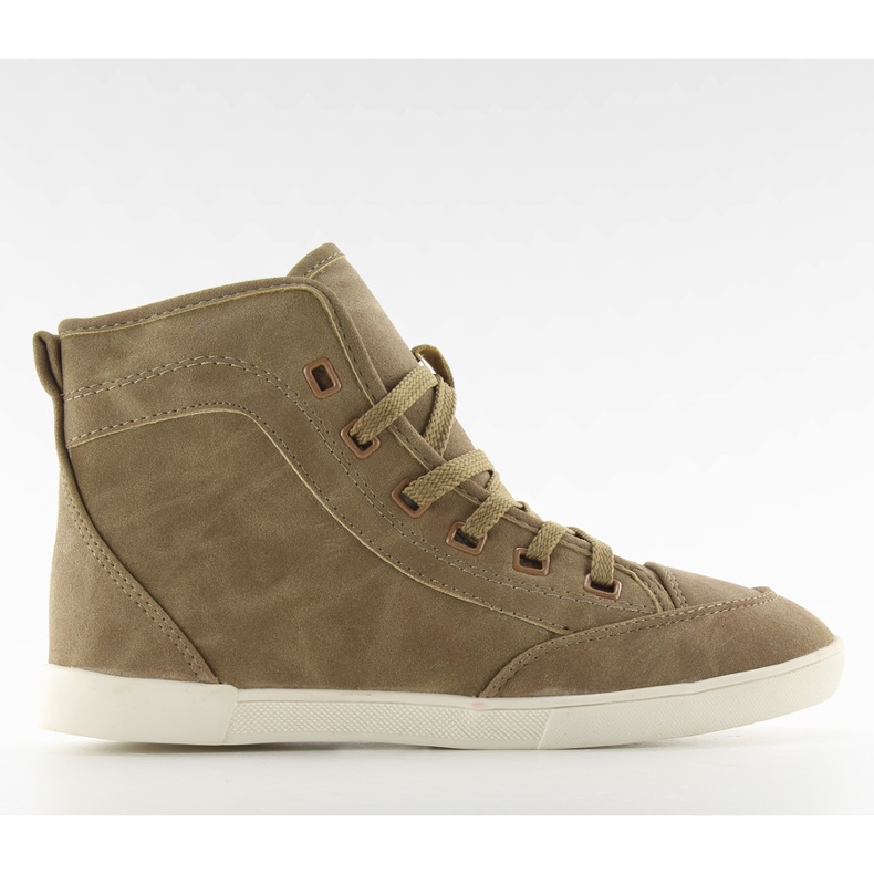 Rechteckige Turnschuhe 8532 khaki