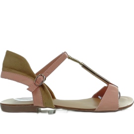Zarte Sandalen WF-38 rosa