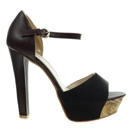 Pumps am Pfosten VB33035 schwarz