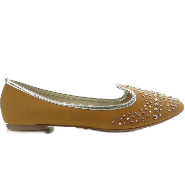 Laufer mit Stollen W102 Kamel braun