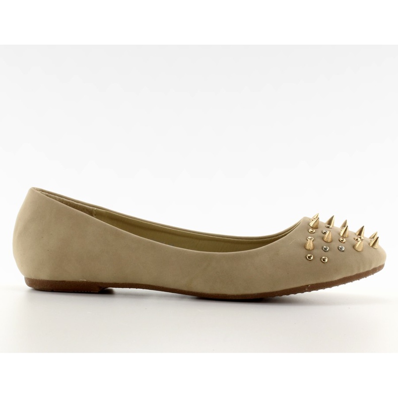 Ballerinas mit HU926 khaki Nieten
