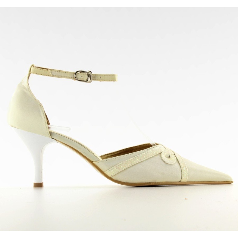 8650-3 ecure Hochzeitspumpen braun