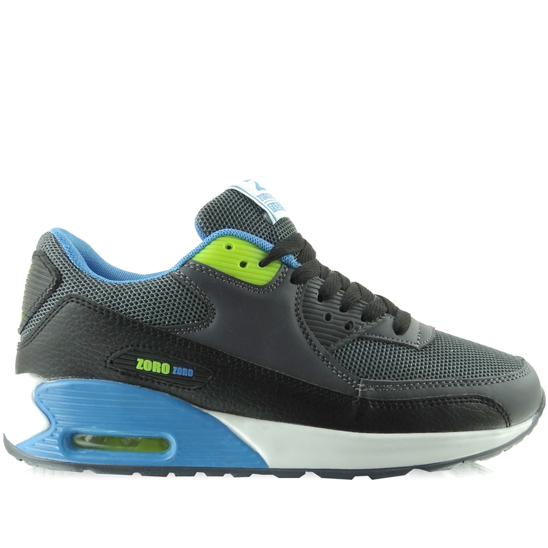 Air B123 Grau / Monat Turnschuhe grün schwarz