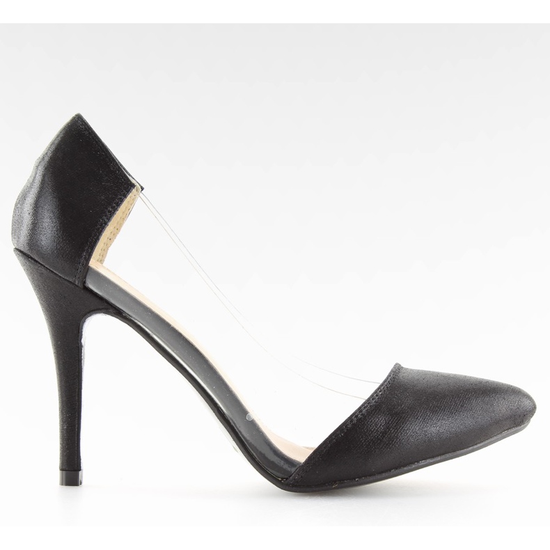 Schwarze asymmetrische Pins L-836 schwarz