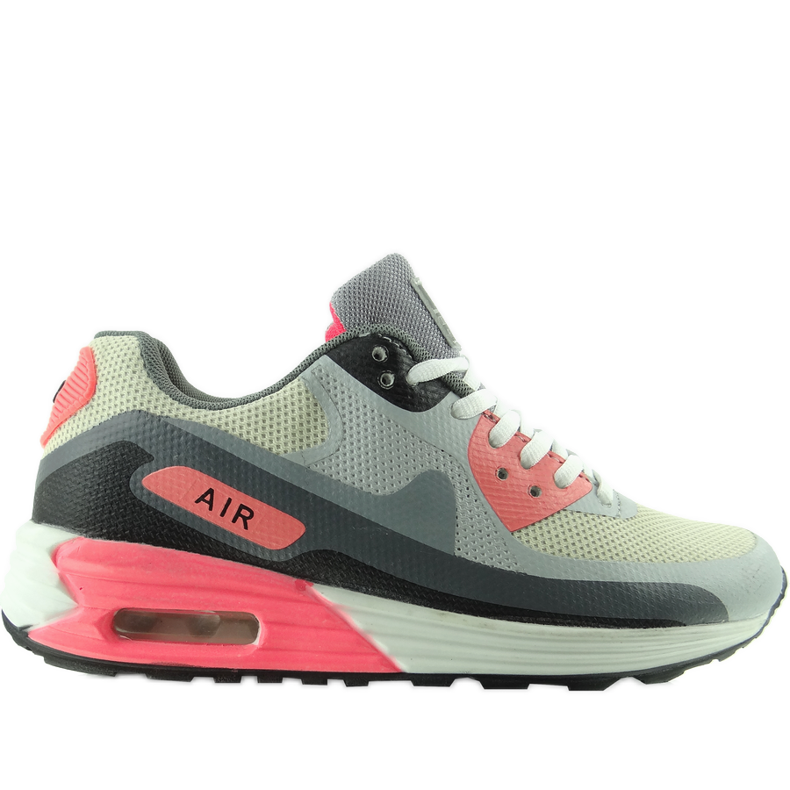 Air B306M schwarze und graue Sportschuhe