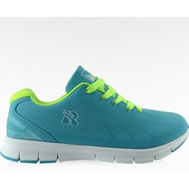B685 Laufschuhe blau grün