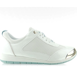 Sportschuhe mit einer weißen Platte Y621 gelb