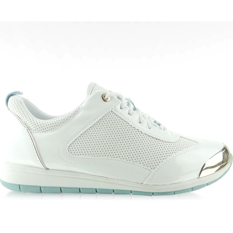 Sportschuhe mit einer weißen Platte Y621 gelb