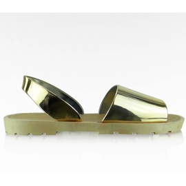 Sandalen Spiegel Stil T-9117 Beige gelb