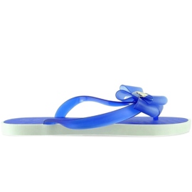 Flip-Flops auf dicker Sohle 1016 blau