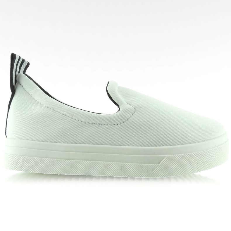 Slip on mit Einsatz BL27 White weiß