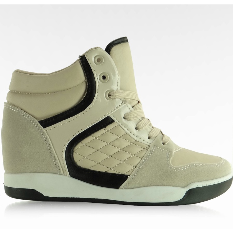 Sneakers Wildleder mit BKA-127 Aprikose braun mehrfarbig