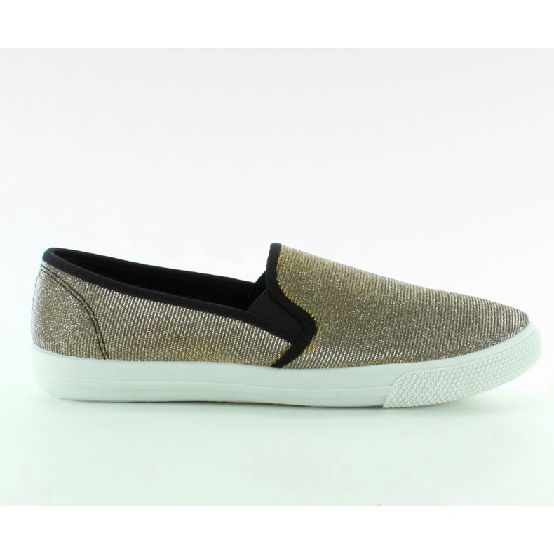 Schillernde Turnschuhe LV-628 Złote golden