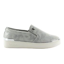 Schlupf mit Metallic-Besatz 786 Grey grau