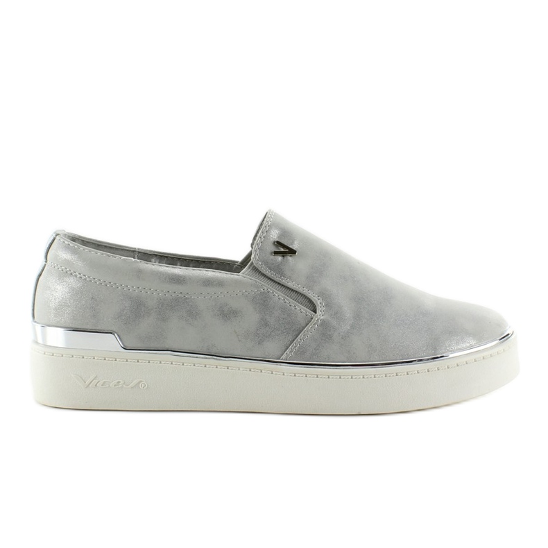 Schlupf mit Metallic-Besatz 786 Grey grau