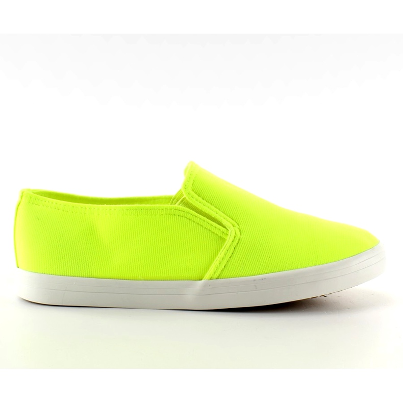 Sneaker Slip-On Material 1-98 Gelb