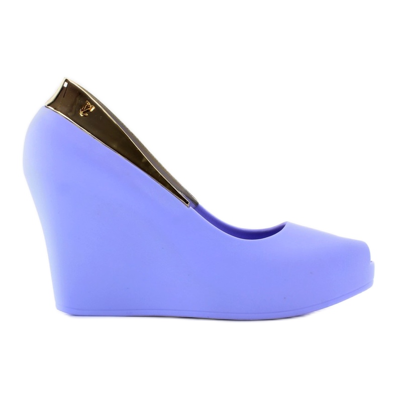 Meliski Goldkeil S22 Blauer Absatz