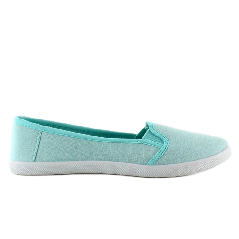 Turnschuhe, Slip-On Canvas C27-8 Blau