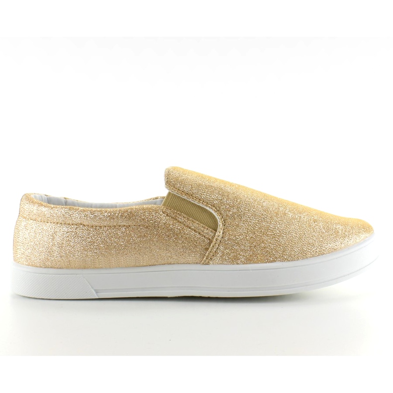 Irisierende Hausschuhe JX35 Gold golden