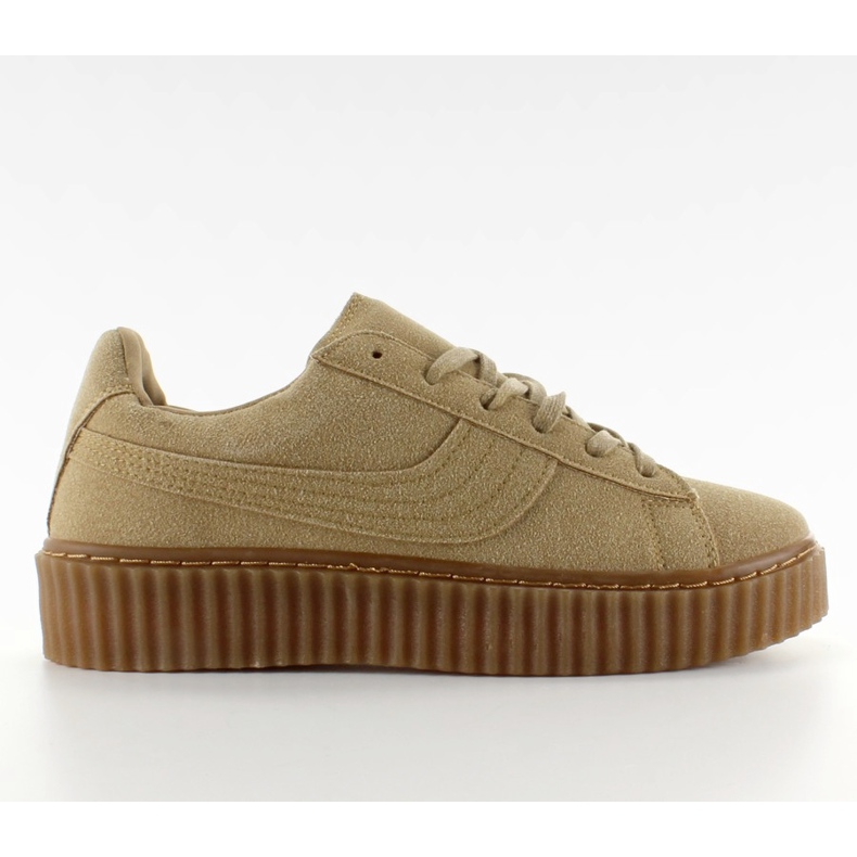 Wildleder Creepers 8149 Beige