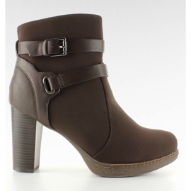 Stiefeletten ZH693 Braun