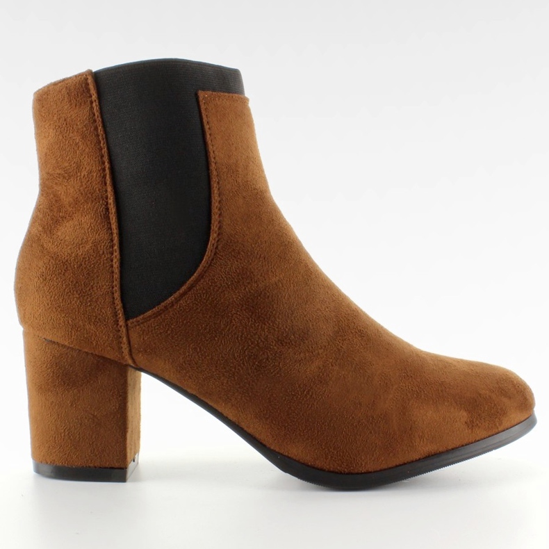 Stiefeletten Low-Heel NC18 Kamel braun