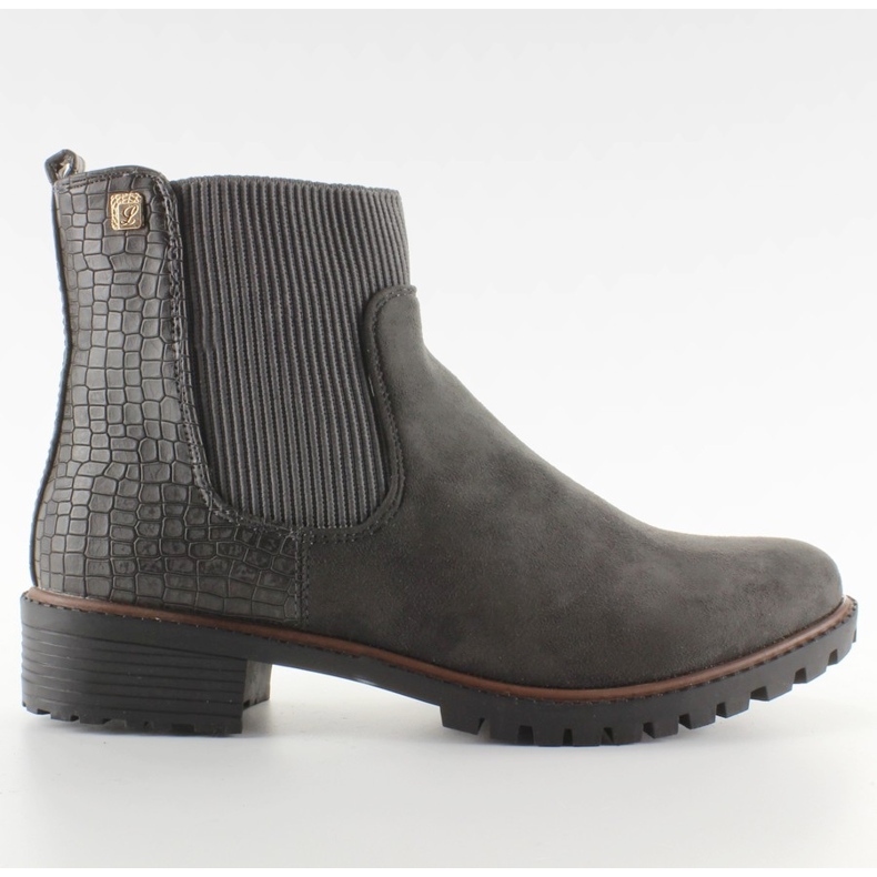 Jodhpur Stiefel mit fester M247 Grey Zwischensohle grau
