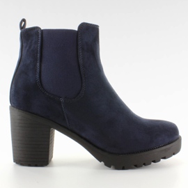 Suede Vagabunden M10-3 Blue Jodhpur Stiefel navy blau