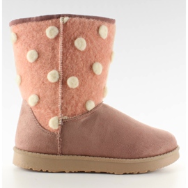 Damenschuhe mit Rosa Filzobermaterial