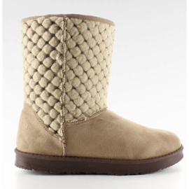 Frauenemulsionen mit Taupe-Obermaterial braun