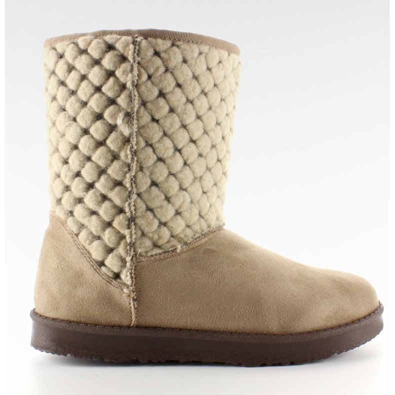 Frauenemulsionen mit Taupe-Obermaterial braun