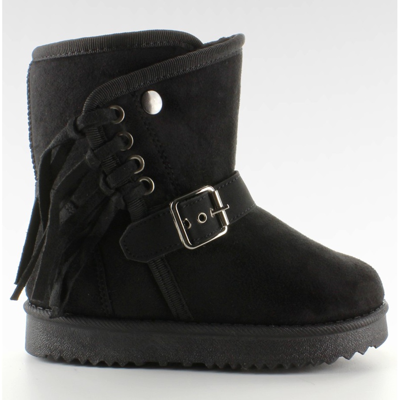 Kinderemu mit Fransen K1647404 Negro schwarz