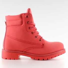 Wunderschönes, isoliertes Himbeerholz Rot