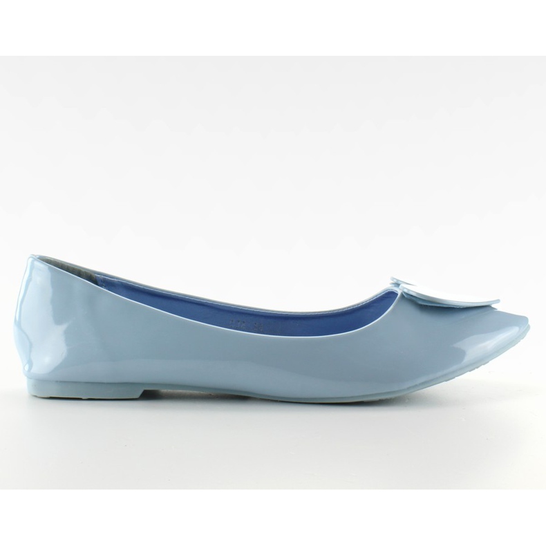 Ballerinas mit Herz C38 Blau