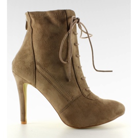 Schnürschuhe H254 Khaki