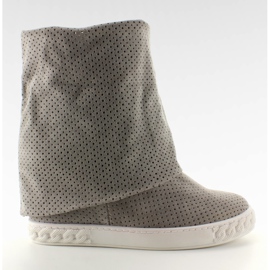 Durchbrochene Casadejki graues Obermaterial