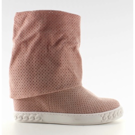 Openwork Casadejki shanked Pink rosa