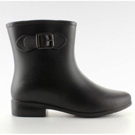 Stiefeletten mit D32 Black Schnalle schwarz
