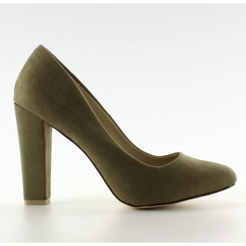 Pumps mit breiter Ferse Z-22P Grün