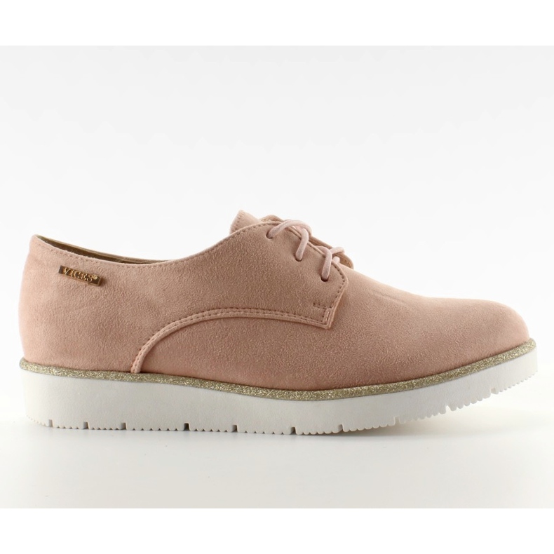 Mokassins auf der Sportsohle 7127 Pink rosa